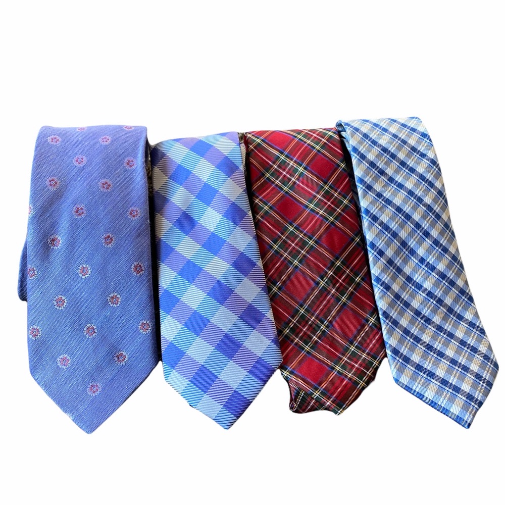 lot of 4 Eaton Tommy Hilfiger Nautica ties